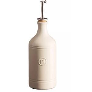 Emile Henry Oil Cruet Ceramic Made in France 10" Tall